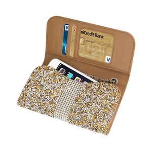Jewelry Purse Case Pouch In Gold iPhone Xs Max